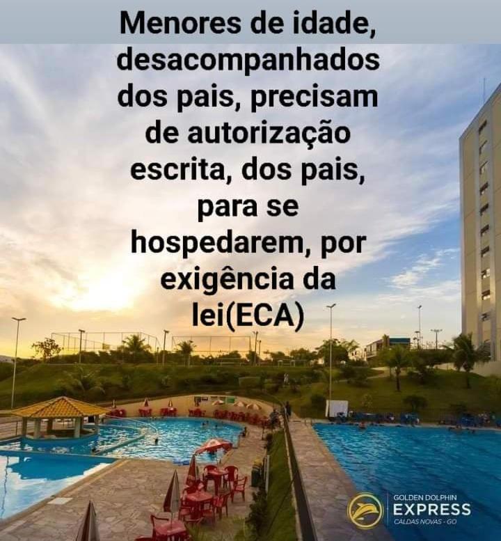 קאלדס נובאס Golden Dolphin Express 5Pessoas Mais 1 Crianca Ate 5 Anos Com Toalhas E Roupas De Cama,Lencois, Travesseiros E Fronhas E 3 Parques Aquaticos Termais Limpeza Impostos E Taxas Ja Incluso מראה חיצוני תמונה